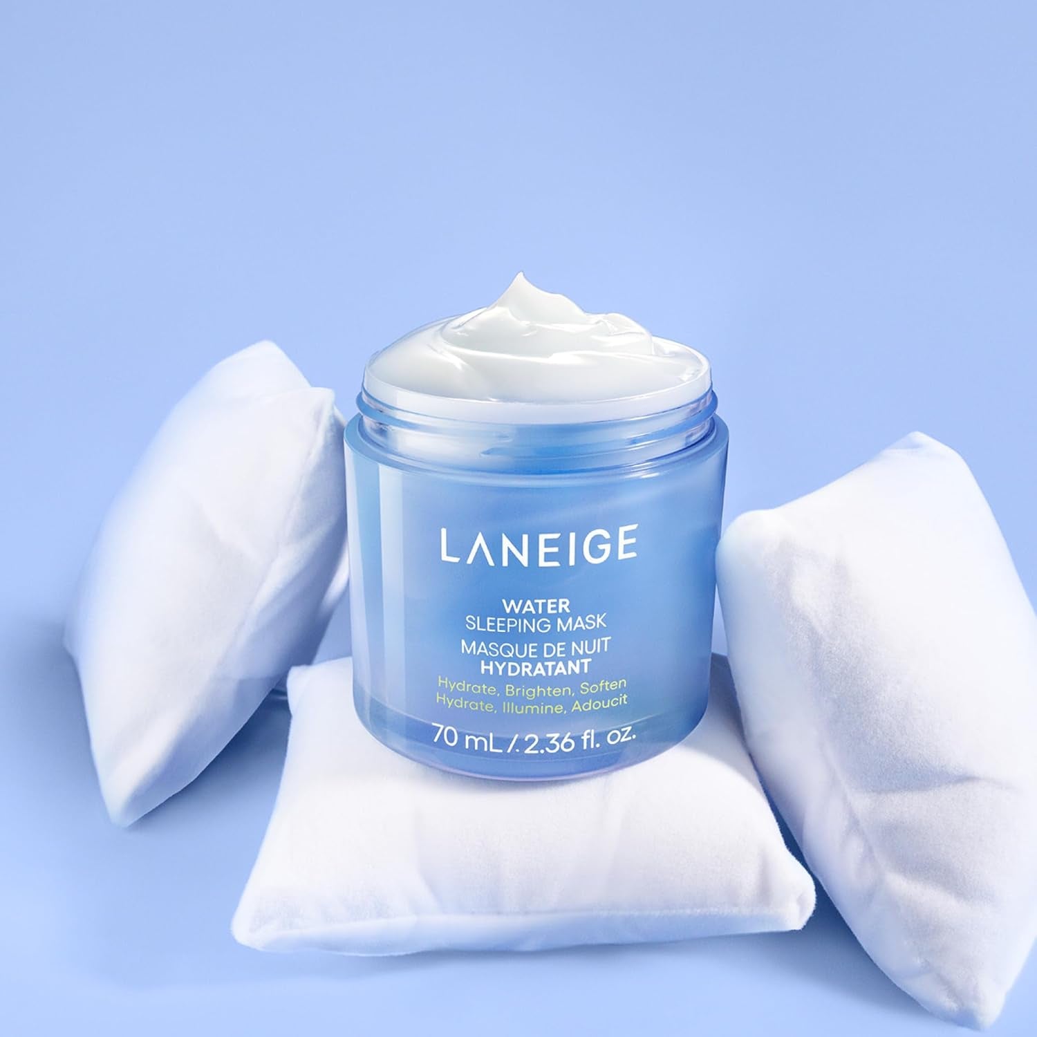 Water Sleeping Mask: Hydrating Korean Overnight Mask with Squalane & Probiotic-Derived Complex, for Bright, Glowing Skin & Barrier Support