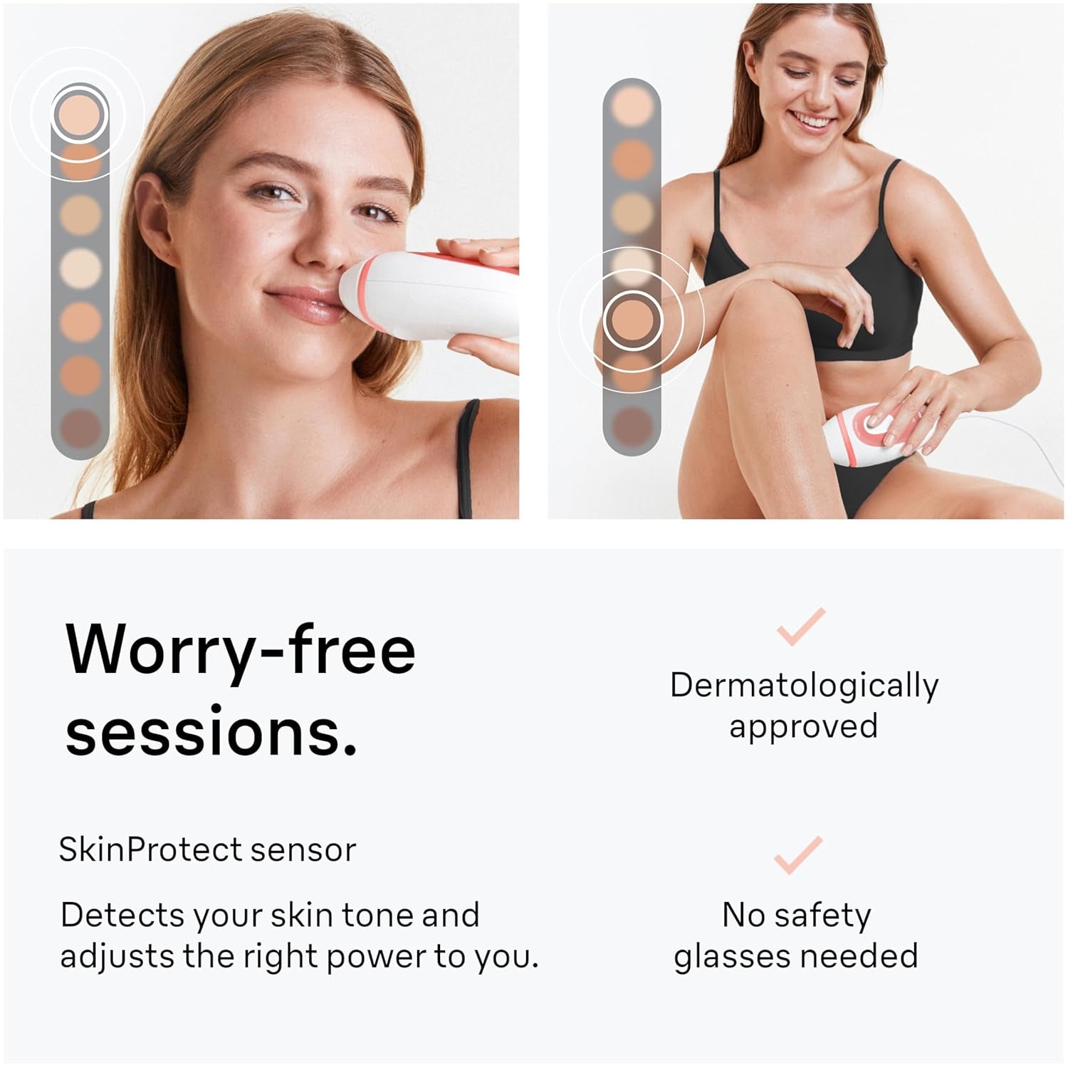 IPL at Home Laser Hair Removal for Women and Men, Silk Expert Mini PL1014 with Venus Razor, Permanent Visible Hair Reduction in Hair Regrowth for Body & Face, Corded