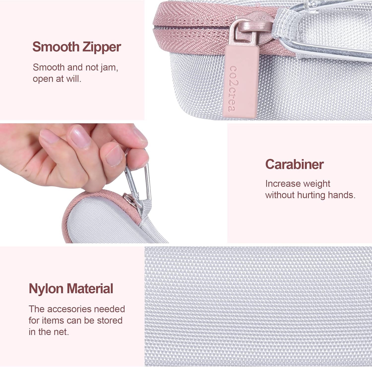 Hard Case and Replacement Head Compatible with Finishing Touch Flawless Facial Hair Remover Electric Face Razor for Women (White Case + Replacement Head)